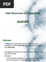 Data Structures and Algorithms: Queues