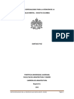 Centro Especializado para La Atención de La Salud Mental Bogota-Colombia