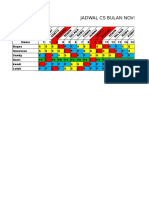 Jadwal Cs Bulan November 2019