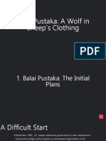 Balai Pustaka A Wolf in Sheep's Clothing