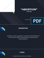 "Abortion": (Induced)