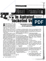 Heat Transfer in Agitated Jacketed Vessels