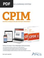 CPIM Part 01 | PDF