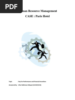 106744142 Human Resource Management Case Chapter 12 Irfan Rakhman