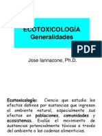 Principios de Ecotoxicología