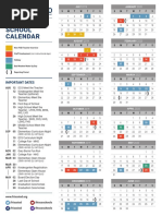 2019-2020 School Calendar: Important Dates | PDF | Schools | Educational  Stages