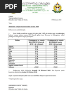 Surat Kutipan Yuran 2018