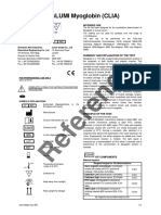 Reference: MAGLUMI Myoglobin (CLIA)