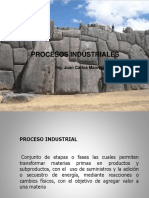 Capitulo 1 Procesos Industriales