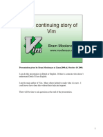The Continuing Story of Vim