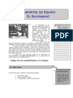 Balonmano PDF