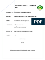 Informe #4 de Frutas