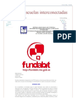 Fundabit Escuelas Interconectadas