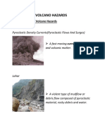 Different Types of Volcano Hazards