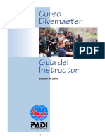 Padi - Instructor Guide - Divemaster Course - Spanisch