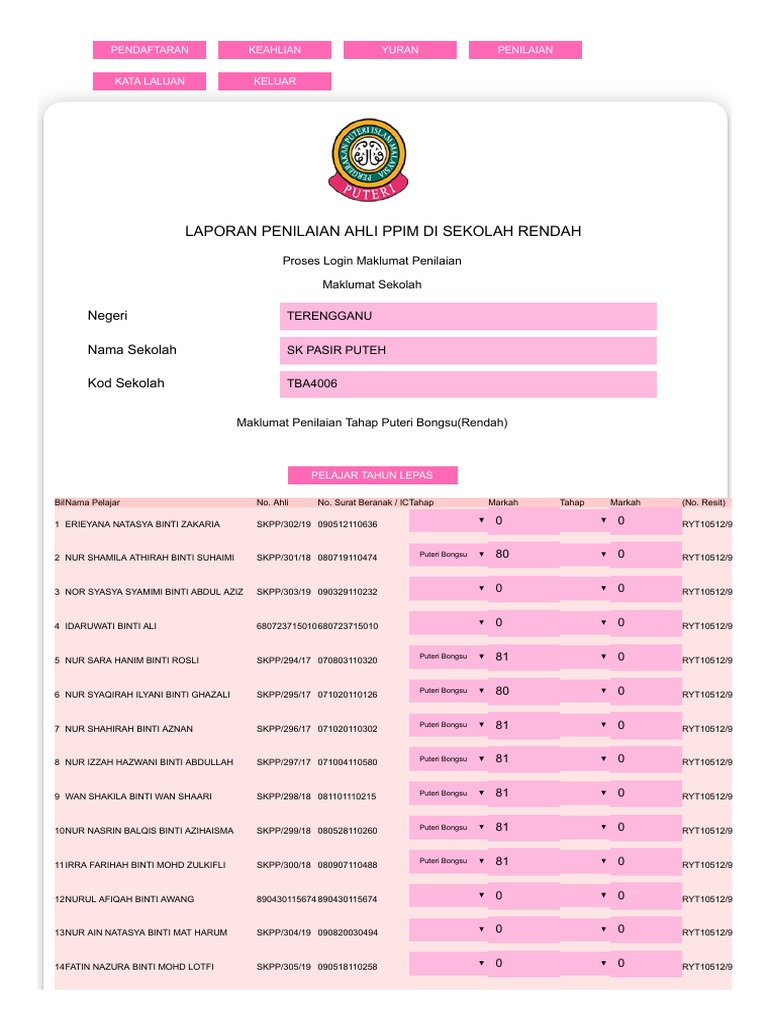 Laporan Penilaian Ahli PPIM 2023 | PDF