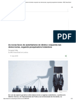 As Novas Faces Do Autoritarismo de Direita e Esquerda Nas Democracias, Segundo Pesquisadora Holandesa - BBC News Brasil