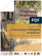 Programa Autonomías Indígenas