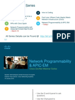 Devnet Session 6 Networkprogrammability Apic-Em