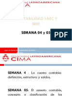 Contabilidad I-Nic y Niif Semana 4 y 5