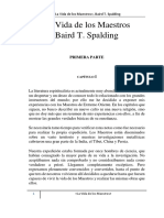 Baird T. Spalding - La Vida de Los Maestros