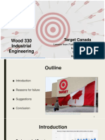 Wood 330 Industrial Engineering: Target Canada