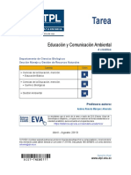 Educacion y Comunicacion Ambiental