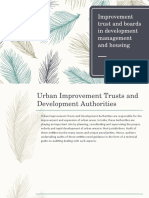 Improvement Trust and Boards in Development Management and