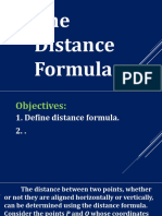 21... Distance Formula