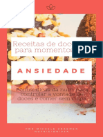 eBook Receitas Doces Para Momentos de Ansiedade