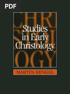Studies In Early Christology Gospel Of Mark Gospel Of John