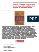 (PDF) Free Download A Game of Thrones: The Illustrated Edition: A Song of Ice and Fire: Book One by George R. R. Martin Full Books