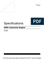 Specifications: 800C Industrial Engine