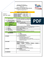 Daily Lesson Plan: I. Objectives II. Subject Matter/ Topic