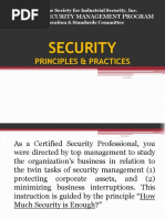 1 - Advance - Security Principles & Practices