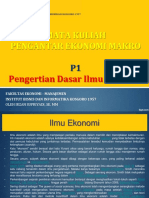 GBI-P1.Pengertian Dasar Ilmu Ekonomi