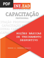 Noções Básicas de Treinamento Desportivo Marcado