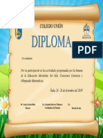 Diploma Educacion Adventista 2019