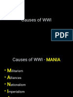 World War 1 Causes