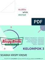 Krispy Kreme Analisis Internal dan Eksternal