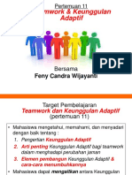 Teamwork & Keunggulan Adaptif: Feny Candra Wijayanti