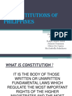 The Contitutions of Philippines