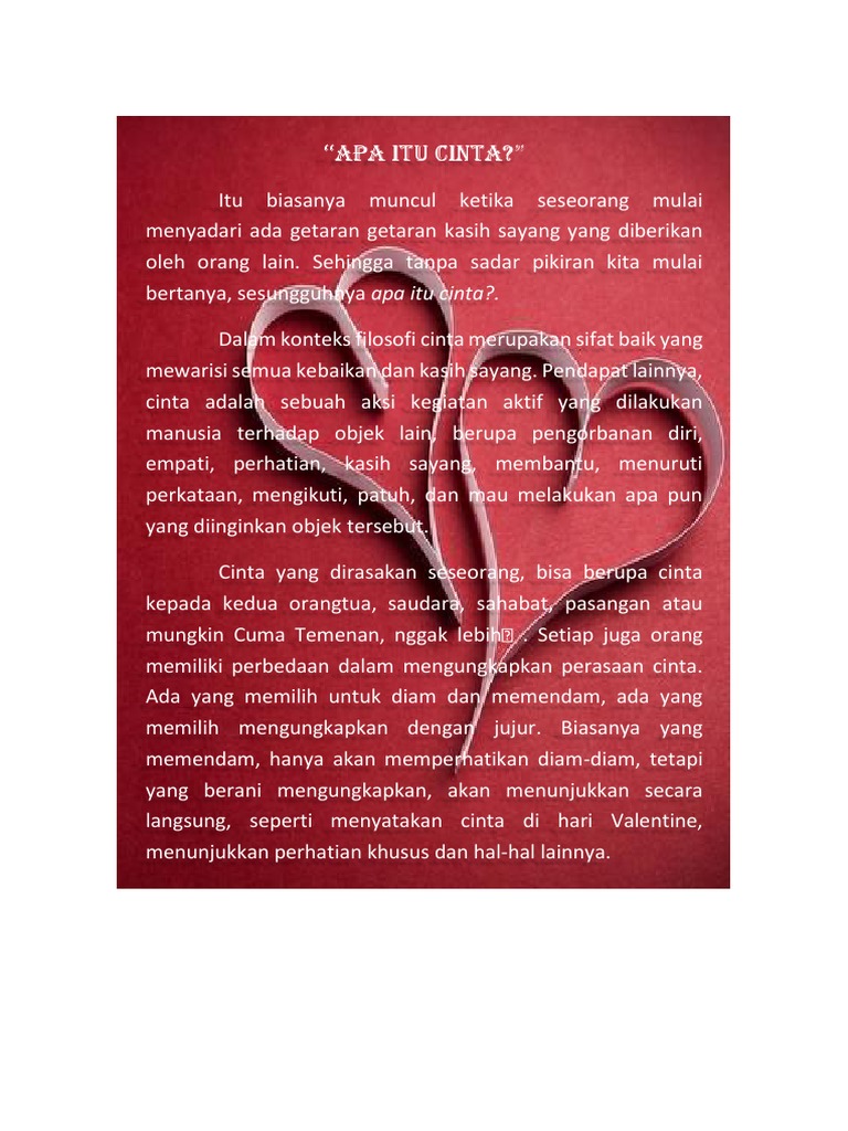 Apa Itu Cinta PDF