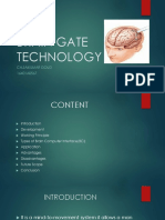 Brain Gate Technology: CH - Saikumar Goud 16X01A0567