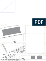 Plan Without Plaza Scale 1:500