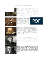 Famous Scientist and Their Contribution