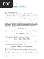 Vector Calculus