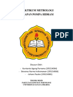 PRAKTIKUM METROLOGI (Laporan Pompa Hidram)