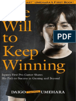 The Will To Keep Winning - DAIGO UMEHARA