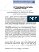 Nests, Vocalizations and Conservation Status of Endangered Cochabamba Montain Finches (Poospiza Garleppi)